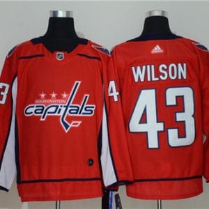 Washington Capitals #43 Tom Wilson Red Stitched Jersey