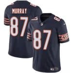 Chicago Bears #87 Jordan Murray Navy 2025 Vapor Stitched Jersey