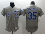 Royals #35 Eric Hosmer Grey Flexbase Authentic Collection Stitched Jersey
