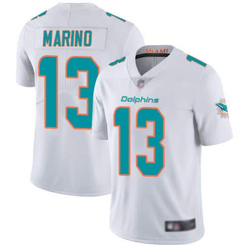 Miami Dolphins #13 Dan Marino White Vapor Untouchable Player Limited Jersey