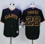 Giants #28 Buster Posey Black New Cool Base Fashion Stitched Jersey