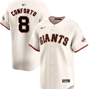 San Francisco Giants #8 Michael Conforto Cream Cool Base Stitched Jersey