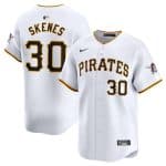 Pittsburgh Pirates #30 Paul Skenes White 2024 Home Limited Stitched Jersey
