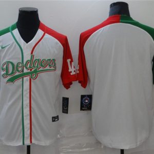 Los Angeles Dodgers Mexican Heritage Culture Night Stitched Jersey