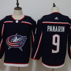Columbus Blue Jackets #9 Artemi Panarin Navy Stitched Adidas Jersey