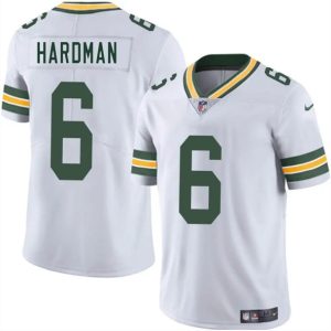 Green Bay Packers #6 Mecole Hardman White 2025 Vapor Untouchable Limited Stitched Jersey