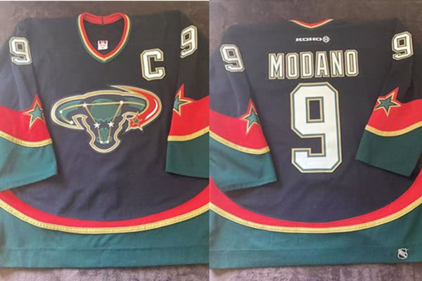 Dallas Stars #9 Mooterus Modano Black Stitched Jersey