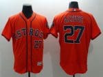 Astros #27 Jose Altuve Orange Flexbase Authentic Collection Stitched Jersey