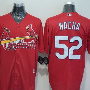 Cardinals #52 Michael Wacha Red New Cool Base Stitched Jersey