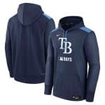 Tampa Bay Rays Navy Collection Performance Pullover Hoodie