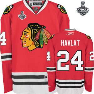 Blackhawks #24 Martin Havlat Red 2015 Stanley Cup Stitched Jersey