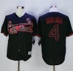 Cardinals #4 Yadier Molina Black New Cool Base Fashion Stitched Jersey
