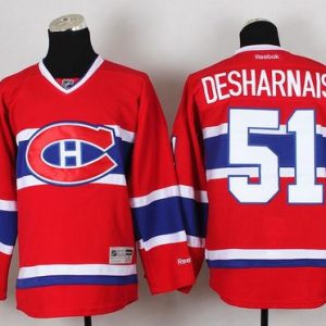 Canadiens #51 David Desharnais Red New CH Stitched Jersey