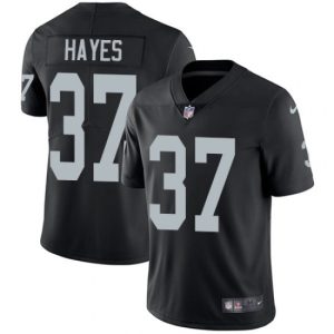 Las Vegas Raiders #37 Lester Hayes Black Vapor Limited Stitched Jersey