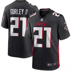 Atlanta Falcons #21 Todd Gurley II 2020 Black Stitched Jersey