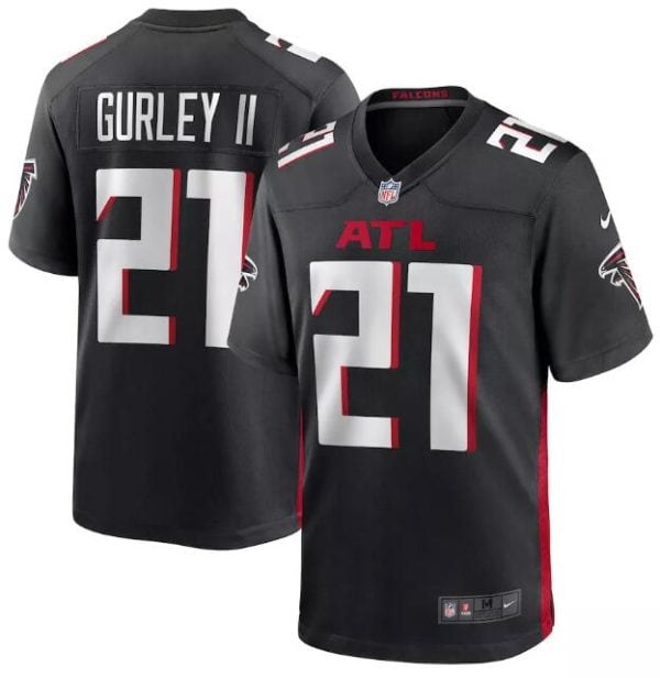 Atlanta Falcons #21 Todd Gurley II 2020 Black Stitched Jersey