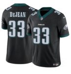 Philadelphia Eagles #33 Cooper DeJean Black 2024 New F.U.S.E. Vapor Untouchable Limited Stitched Jersey