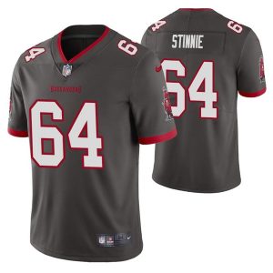 Tampa Bay Buccaneers #64 Aaron Stinnie Gray Vapor Untouchable Limited Stitched Jersey