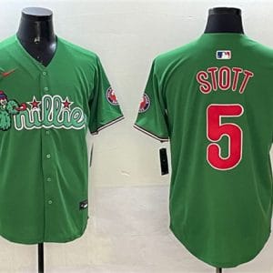 Philadelphia Phillies #5 Bryson Stott Green Phanatic Limited Stitched Jersey