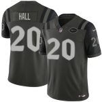 New York Jets #20 Breece Hall Black 2025 F.U.S.E. ¡°Rivalries¡± Vapor Limited Football Stitched Jersey