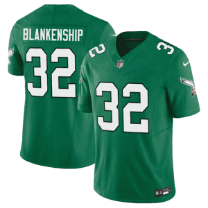 Philadelphia Eagles #32 Reed Blankenship Kelly Green 2025 F.U.S.E. Vapor Untouchable Limited Football Stitched Jersey