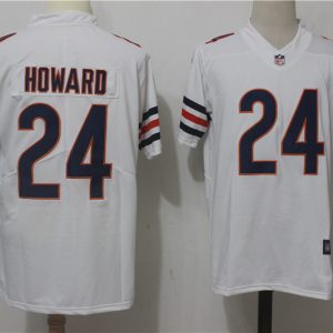 Chicago Bears #24 Jordan Howard White Stitched Vapor Untouchable Limited Nike Jersey