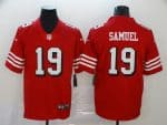 San Francisco 49ers #19 Deebo Samuel Red New Vapor Untouchable Limited Stitched Jersey