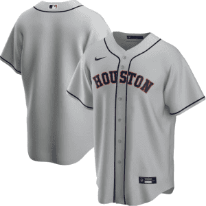 Houston Astros Grey Cool Base Stitched Jersey
