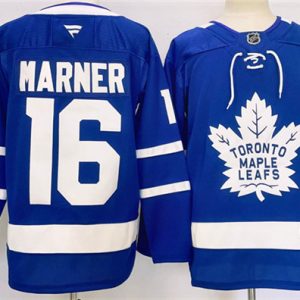 Toronto Maple Leafs #16 Mitchell Marner Blue 2024-25 Stitched Jersey