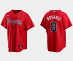 Atlanta Braves #8 Eddie Rosario Red Cool Base Stitched Jersey