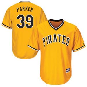 Pirates #39 Dave Parker Gold New Cool Base Stitched Jersey
