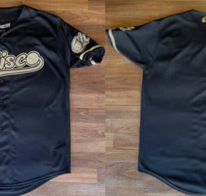 Charros De Jalisco Blank Black Stitched Baseball Jersey