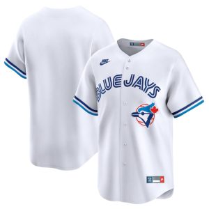 Toronto Blue Jays Blank White Cooperstown Collection Limited Stitched Jersey
