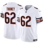 Chicago Bears #62 Joe Thuney White 2025 F.U.S.E. Vapor Stitched Jersey
