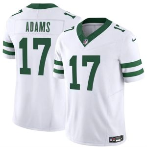 New York Jets #17 Davante Adams White 2024 F.U.S.E. Vapor Limited Stitched Jersey