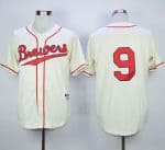 Brewers #9 Jean Segura Cream 1948 Turn Back The Clock Stitched Jersey