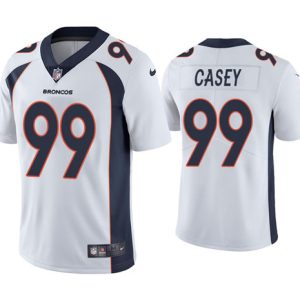 Denver Broncos #99 Jurrell Casey White Vapor Untouchable Limited Stitched Jersey