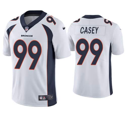 Denver Broncos #99 Jurrell Casey White Vapor Untouchable Limited Stitched Jersey
