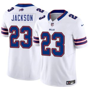 Buffalo Bills #23 Dane Jackson White 2025 F.U.S.E. Vapor Untouchable Limited Stitched Jersey