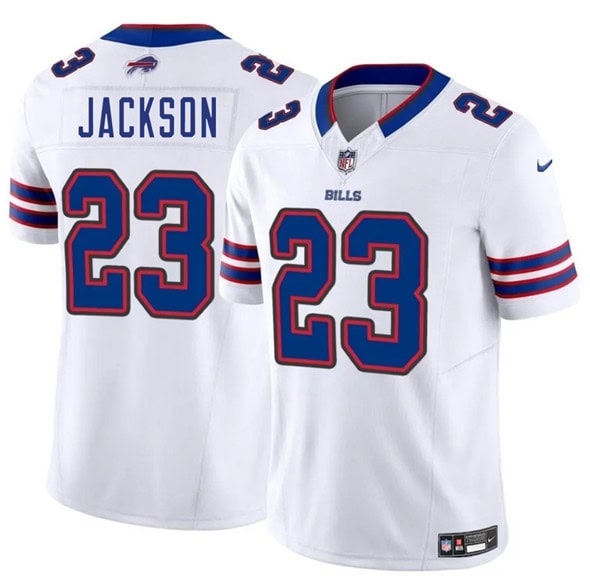 Buffalo Bills #23 Dane Jackson White 2025 F.U.S.E. Vapor Untouchable Limited Stitched Jersey