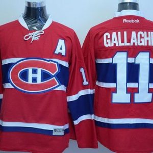 Canadiens #11 Brendan Gallagher Red Home Stitched Jersey