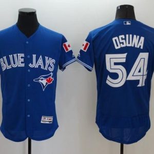 Blue Jays #54 Roberto Osuna Blue Fashion Stars Stripes Flexbase Authentic Stitched Jersey