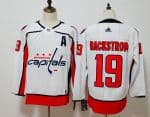 Washington Capitals #19 Nicklas Backstrom White Stitched Adidas Jersey