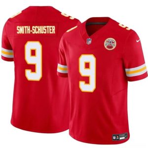 Kansas City Chiefs #9 JuJu Smith-Schuster Red 2023 F.U.S.E. Vapor Untouchable Limited Stitched Jersey