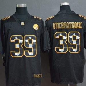 Pittsburgh Steelers #Minkah Fitzpatrick Black Jesus Faith Edition Limited Stitched Jersey