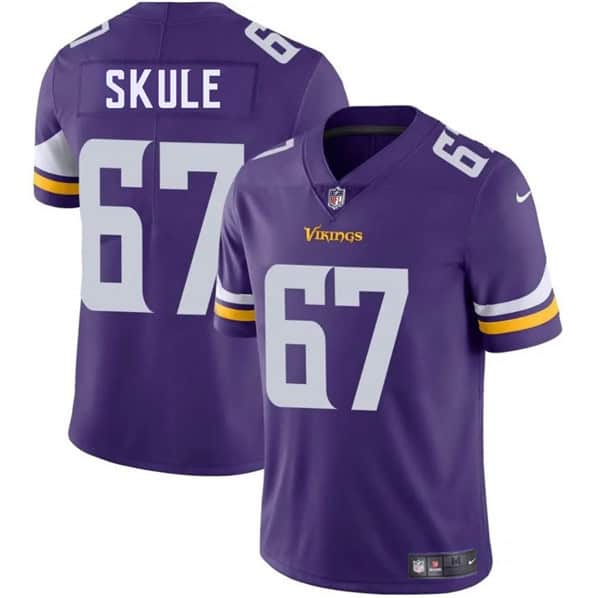 Minnesota Vikings #67 Justin Skule Purple 2025 Vapor Untouchable Limited Stitched Jersey