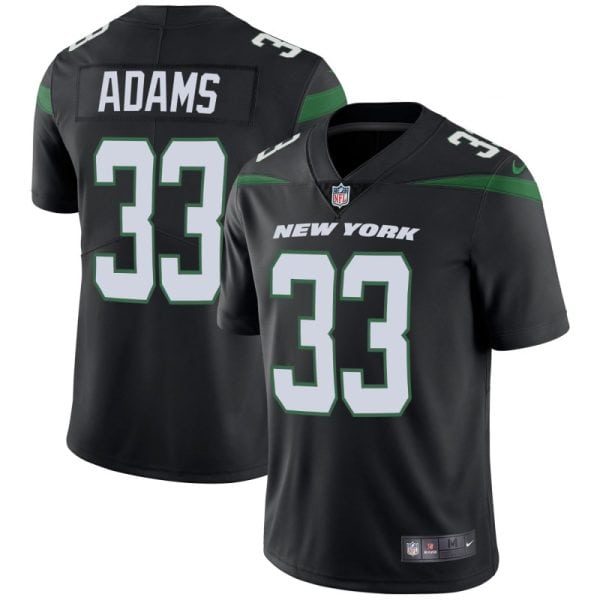 New York Jets #33 Jamal Adams Black Vapor Untouchable Limited Stitched Jersey