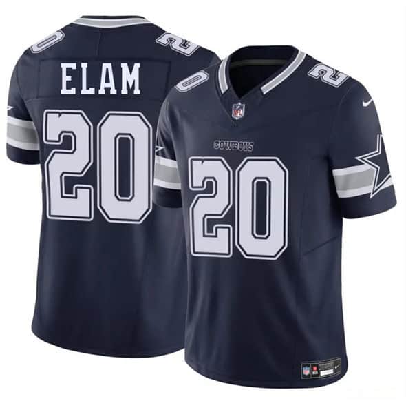 Dallas Cowboys #20 Kaiir Elam Navy 2025 F.U.S.E. Vapor Untouchable Limited Stitched Jersey