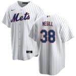 New York Mets #38 Tylor Megill White Cool Base Stitched Jersey