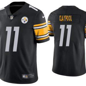 Pittsburgh Steelers #11 Chase Claypool Black Vapor Limited Stitched Jersey